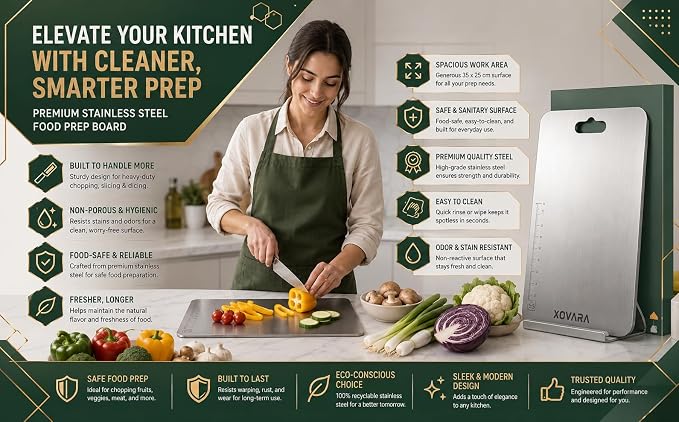Stainless Steel Chopping Board