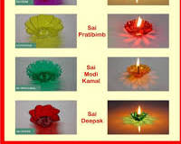 3D Reflective Shadow Diyas for Diwali Decoration | Pack of 12 |Dipawali Diya | Transparent Oil and Water Diya Deepawali Decoration Diya (MULTICOLOUR)