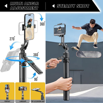 Selfie Stick Tripod with Ai Sensor