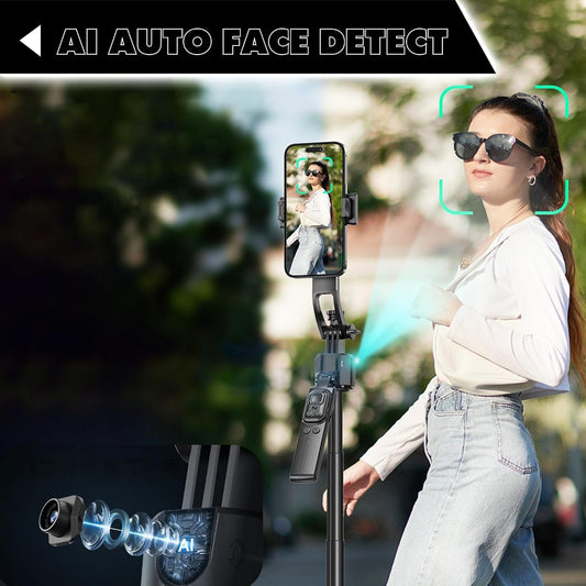 Selfie Stick Tripod with Ai Sensor