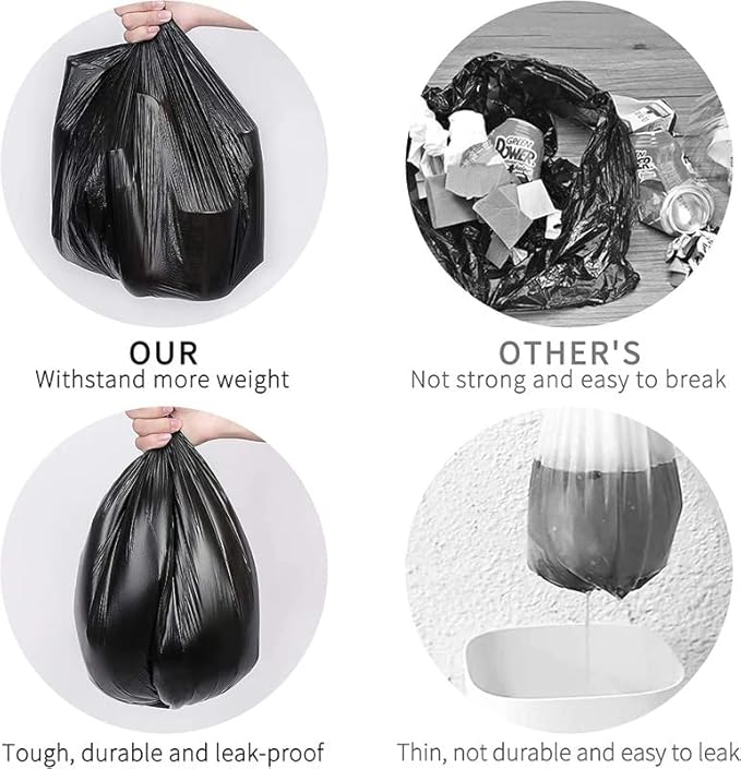 Black Garbage Bags