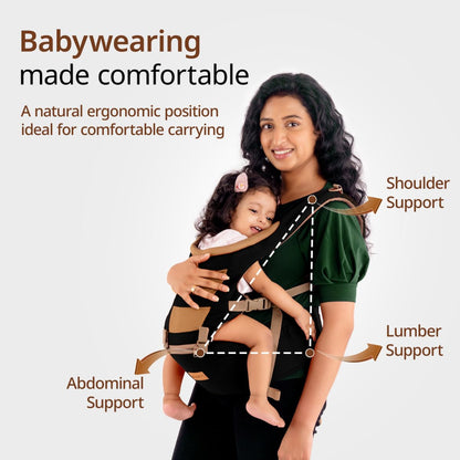 Adjustable New-Born to Toddler Carrier