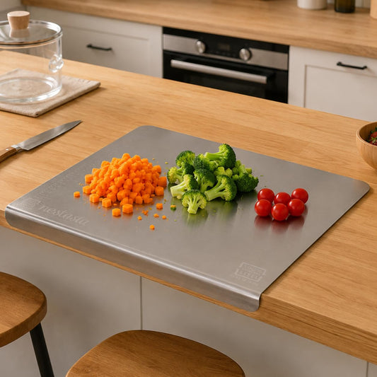 Stainless Steel Counter Top Chopping Board