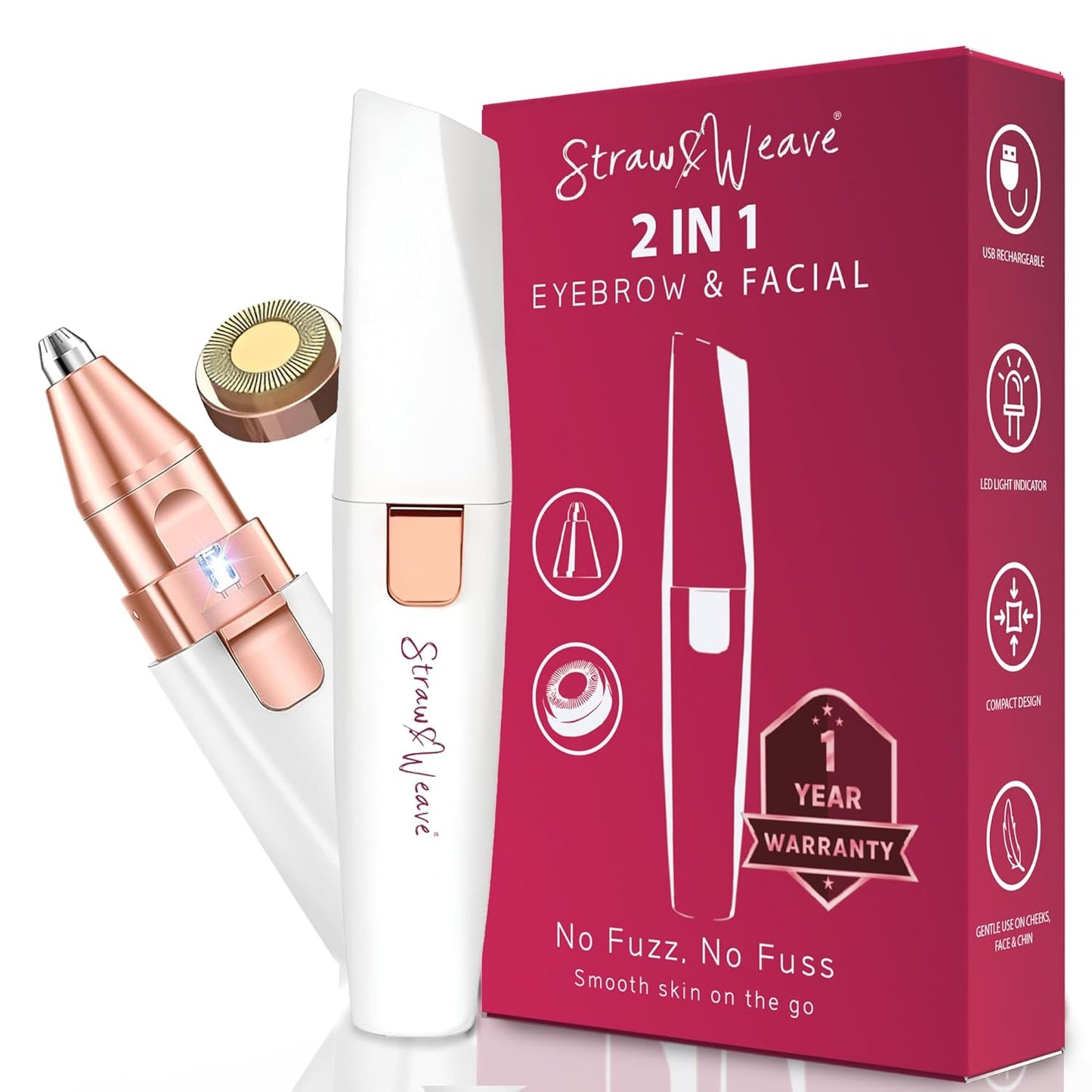 Facial Hair Removal  & Eyebrow Trimmer Machine