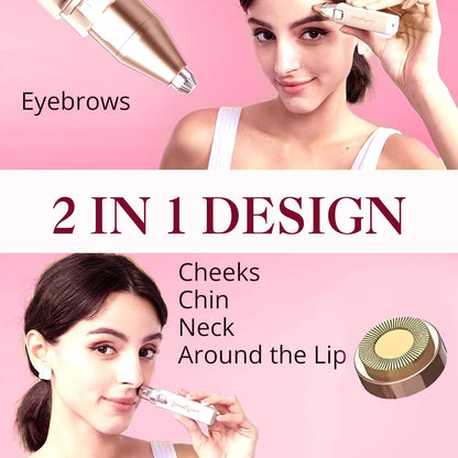 Facial Hair Removal  & Eyebrow Trimmer Machine