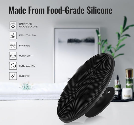 Soft Silicone Bath Brush Set