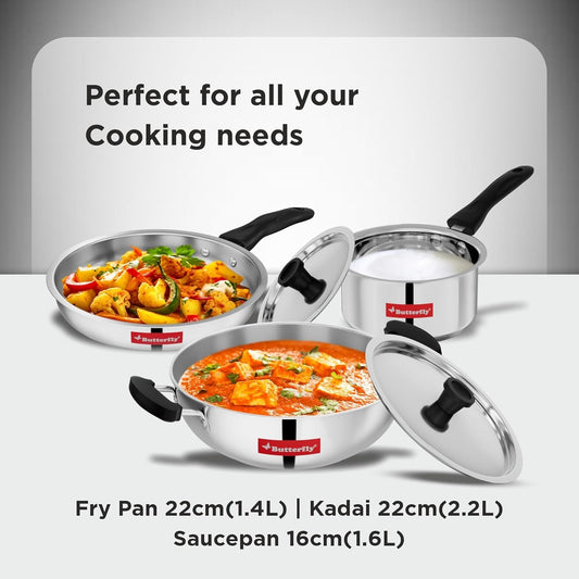 Butterfly Classic Stainless Steel Cookware Set