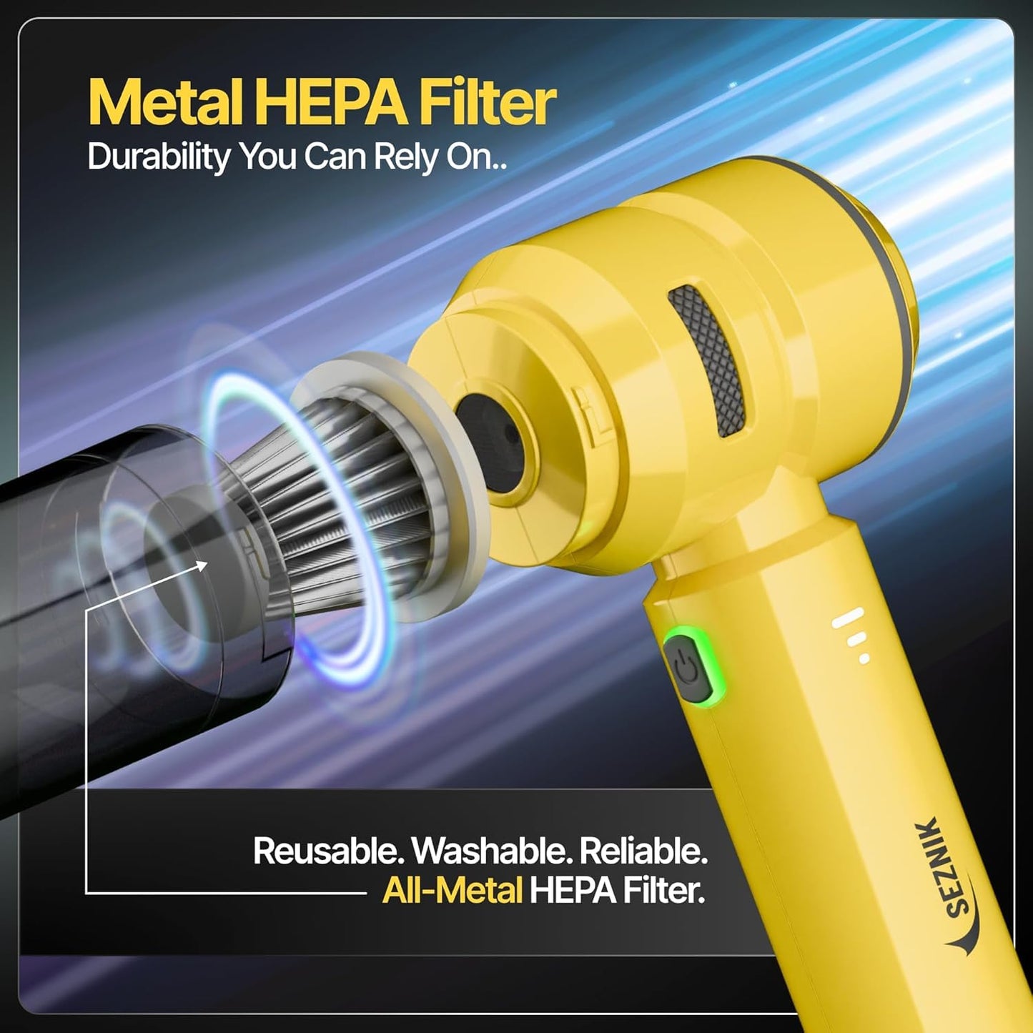 Rechargeable Vacuum Cleaner & Blower