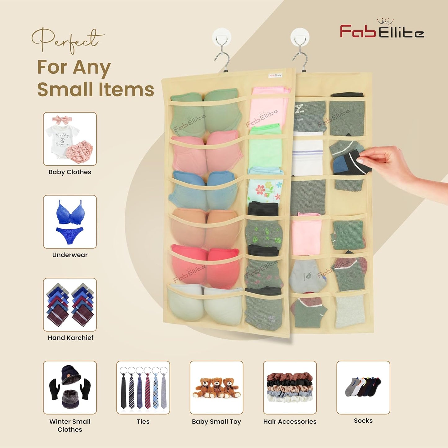 Double Sided Hanging Organizer