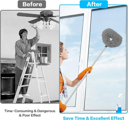 Fan Cleaner Brush with Long Rod