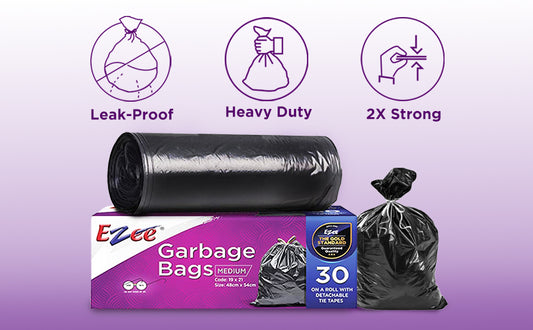 Black Garbage Bags
