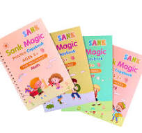 Magic Practice Copybook (4 Book + 10 Refill)